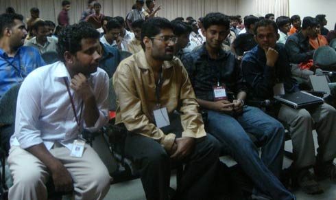 Anish Chandran, Juwal Bose, Me and Anand at Amrita Fooster 2009