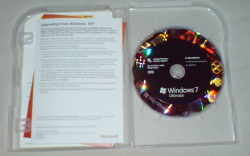 Windows 7 Unboxing