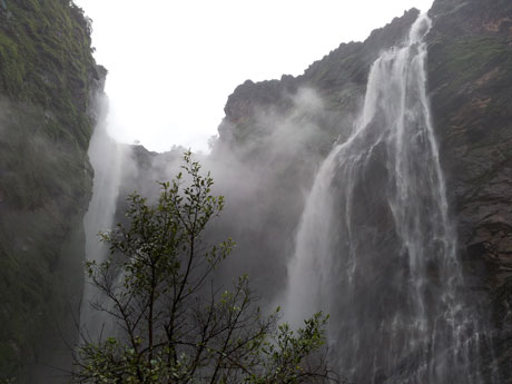 Jog Falls Karnataka. From Down Below