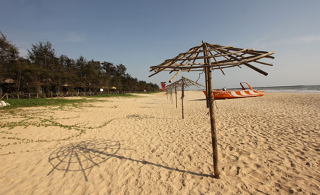 A Deserted Afternoon. At Panambur Beach, Mangalore